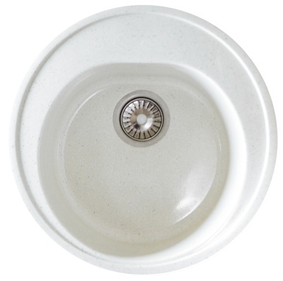 Мойка каменная S-3 Белый Крап (020-000058)